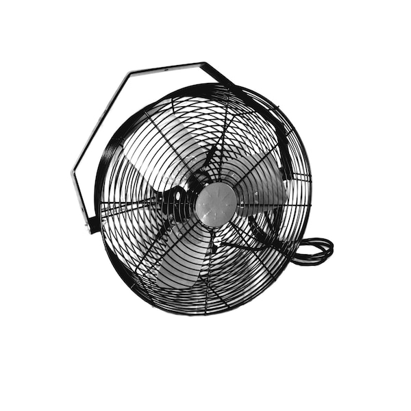 Hessaire Mounted Fan, Gray, 18 in Dia 18B4B3 - main